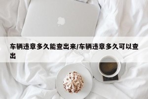 车辆违章多久能查出来/车辆违章多久可以查出